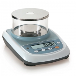 Bilancia elettronica di precisione S piatto Ø mm  80 cal.esterna- g  120 risoluzione g 0,001 S123 - BL0071
