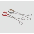 Pinza per bicchiere apertura mm 25-50 con branchie tonde rivestite in pvc lungh.mm 250 - 02.1243.01  