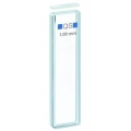 Cuvetta in quarzo suprasil "Hellma" std macro ul   350 con coperchio p.o. mm   1 - 100QS