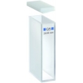 Cuvetta in quarzo suprasil "Hellma" std macro ul  7000 con coperchio p.o. mm  20 - 100QS