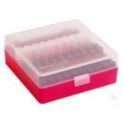 NeoBox-100 Box di stoccaggio in pp a 100 posti colore rosa - 21936