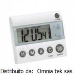Multi-Timer a 2 canali digitale 99h/59'/59" - 21995 Multi-Timer a 2 canali digitale 99h/59'/59" - 21995