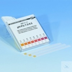 PH FIX® Cartina indicatrice pH  7,5 - 9,5 in strisce cf.100 pz. MN 92160