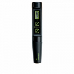 Tester EC/TDS/C° conducibilità water resistant High Range display a 2 livelli - EC60