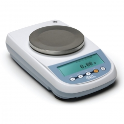 Bilancia elettronica omologata per uso farmacia g  220 div.mg 0,1 div.omologa g 0,001 con funzioni supplementari - MG214Ai-M - BL0299