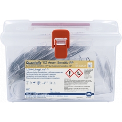 QUANTOFIX® ARSENICO SENSITIVE PP EZ Strisce analitiche per la determinazione semi-quantitativa - range 0-0,50 mg/l cf.100 strisce Macherey Nagel 91345.2