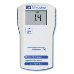 Conduttimetro portatile per misurazione della condicibilità range 0,0-10,0 ms/cm risol. 0,1 mS/cm - MW302 