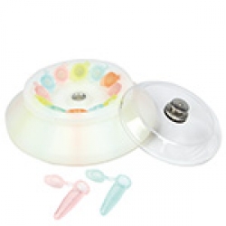 CD24-18-5 Phoenix Rotore in alluminio con clips e o-ring rpm 15000 18 posti per provette ml 5