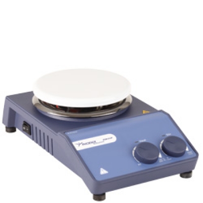 Agitatore magnetico riscaldante +340°C digitale con piastra porcellanata  agitazione max 20 lt - RSM-02HP
