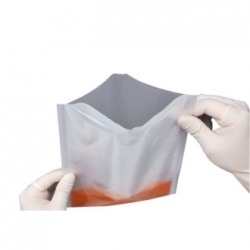 Sacchetto per omogenizzatore sterile con filtro laterale ml 400 mm 190x300 spessore mm 0,07 cf.500 pz. - STBL-L40-500