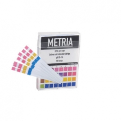 Cartina indicatrice con scala cromatica pH 7,0-14,0 intervallo 0,5 pH in strisce cf.100 pz. - STPH-313-001 Cartina indicatrice con scala cromatica pH 7,0-14,0 intervallo 0,5 pH in strisce cf.100 pz. - STPH-313-001
